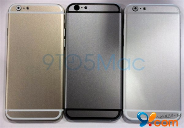 苹果iPhone 6再曝谍照：土豪金终于亮相！